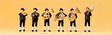 Bavarian Musicians -- Set #2 pkg(6)