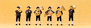Bavarian Musicians -- Set #2 pkg(6)