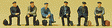 Pedestrians -- Seated Industrial Workers