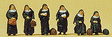 People Working -- Nuns with Luggage pkg(6)