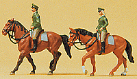 People Working -- German Mounted Police