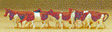 Animals -- Cows (brown) pkg(6)