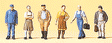 Pedestrians -- Villagers
