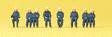 Emergency Workers -- Seated Firemen