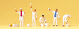 Working People -- Painters w/Accessories pkg(5)
