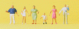 Pedestrians -- Family Krause Taking A Walk