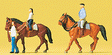 Sports & Recreation -- Horse Riders #2
