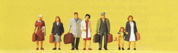 Pedestrians -- Walking Travellers #1