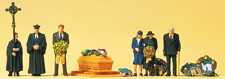 Pedestrians -- Protestant Funeral
