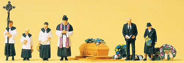 Pedestrians -- Catholic Funeral