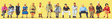 Passengers -- Seated Passengers - Package of 14