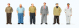 Standing Men -- pkg(6)