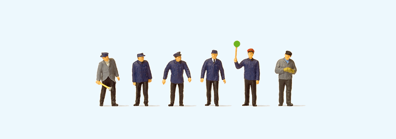 Era III German Federal Railway Personnel -- pkg(6)