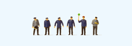Era III German Federal Railway Personnel -- pkg(6)