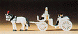 Horse-Drawn Wagon -- Open Carriage (white)