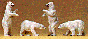 Animals -- Polar Bears pkg(4)