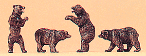 Animals -- Brown Bears pkg(4)