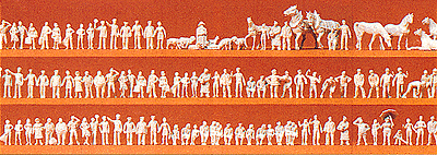 Figures -- Unpainted Assortment