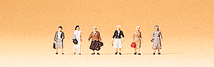 Pedestrians -- Females Walking pkg(6)