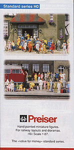 Leaflet -- Miniature Figures For Railway Layouts and Dioramas, HO