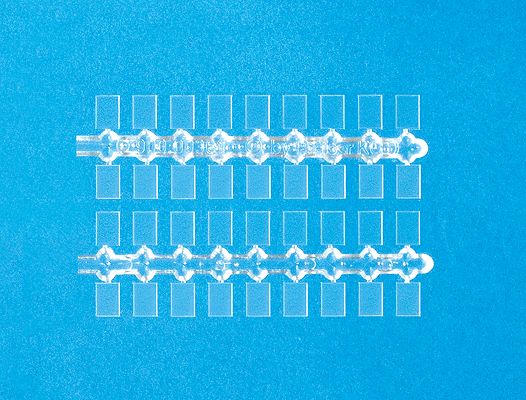 Clear Base Plates -- 1/4 x 3/16"  .7 x cm pkg(108)