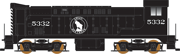 Executive Line Diesel Baldwin VO-1000 Standard DC -- Great Northern #5332 Phase I (As Delivered)