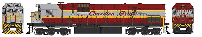 Executive Line Diesel Alco C-630M, Powered, w/SoundTraxx Sound -- Canadian Pacific #4506
