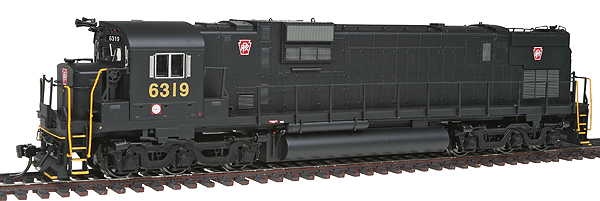 Alco C630 w/Tri-Mount Trucks - Standard DC - Executive Line -- Pennsylvania Railroad #6319 (Brunswick Green, Small Logos)