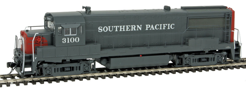 GE U25B w/LokSound & DCC - Executive Line -- Southern Pacific #3100 (gray, red, At Orange Empire Railroad Museum)