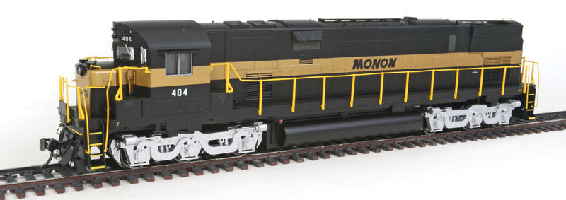 Alco C628 w/LokSound & DCC - Executive Line -- Monon #404 (black, gold)