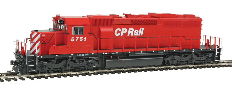 GMD SD40-2 - Standard DC -- Canadian Pacific #5751 (Action Red, white, black, No Multimark or Rear Numbe
