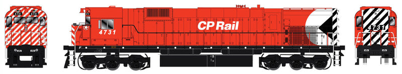 MLW M636 w/LokSound & DCC - Executive Line -- Canadian Pacific #4734 (Action Red, 5" white Stripes, Multimark)