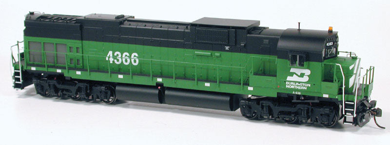 Alco C636 w/LokSound & DCC - Executive Line -- Burlington Northern #4369 (Cascade Green, black, white, No Snow Shield)