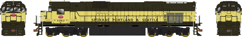 Alco C636 w/LokSound & DCC - Executive Line -- Spokane, Portland & Seattle/BN #4362 (Renumbered, Pullman Green, yellow)