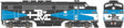 EMD F3A Phase 1 w/LokSound & DCC - Executive Line -- Boston & Maine #4226 (black, blue, white, Alternate B&M Design)