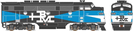 EMD F3A Phase 1 w/LokSound & DCC - Executive Line -- Boston & Maine #4226 (black, blue, white, Alternate B&M Design)