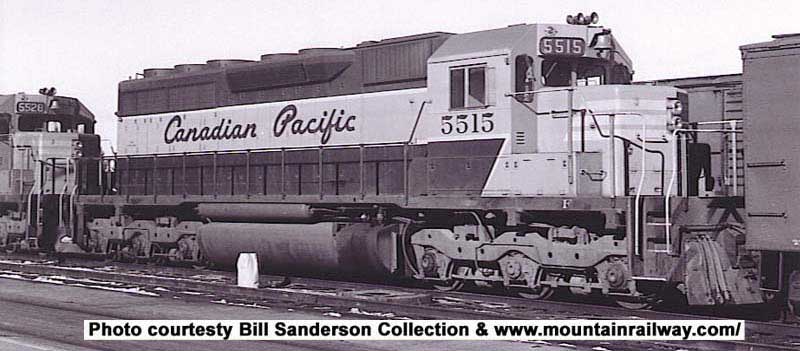 GMD SD40 - Standard DC - Executive Line -- Canadian Pacific 5527 (gray, maroon, Round Sand Filler, No Ditch Lights)