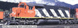 GMD SD40 No Dynamic Brakes - LokSound & DCC - Executive Line -- Canadian National 5091 (black, red, white Seargent Stripes, Ditch Lights,Sno