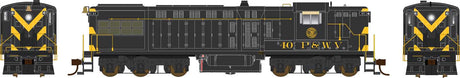 Baldwin AS616 - LokSound and DCC - Executive Line -- P&WV 40 (black, yellow)