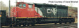 GMD SD40-2W - Standard DC -- Canadian National #5339 (black, red, white, CNNA Map Noodle Logo w/Website)