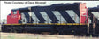 GMD SD40-2W - LokSound 5 and DCC -- Canadian National #5360 (Sergeant Stripes, black, white, red, No Dynamics)
