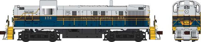 Alco RS3 Phase 2 - Standard DC -- Central of Georgia #151 (blue, gray, black)