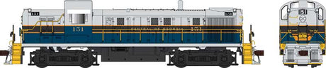 Alco RS3 Phase 2 - LokSound 5 and DCC -- Central of Georgia #151 (blue, gray, black)