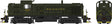 Alco RS3 Phase 1 - Standard DC -- Reading #463 (dark green, yellow)