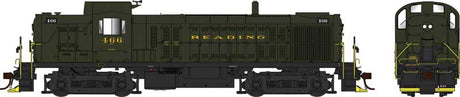 Alco RS3 Phase 1 - Standard DC -- Reading #463 (dark green, yellow)