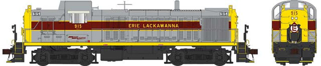 Alco RS3 Phase 1 - Standard DC -- Erie-Lackawanna #920 (gray, maroon, yellow, Large Louvers)