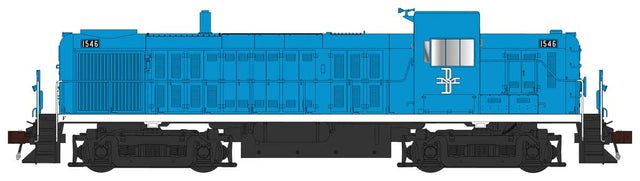 Alco RS3 Phase I - Standard DC -- Boston & Maine #1547 (blue, white)