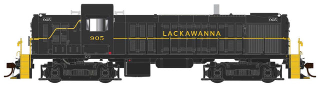Alco RS3 Phase I - LokSound 5 and DCC -- Delaware, Lackawanna & Western #910 (black, yellow)