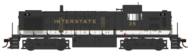 Alco RS3 Phase 3 - LokSound 5 and DCC -- Interstate #30 (black, white, gold)