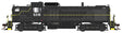 Alco RS3 Phase I - LokSound 5 and DCC -- Penn Central #5316 (black, white, Small Logo)